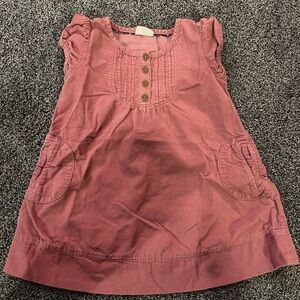 Boden Pink soft corduroy dress